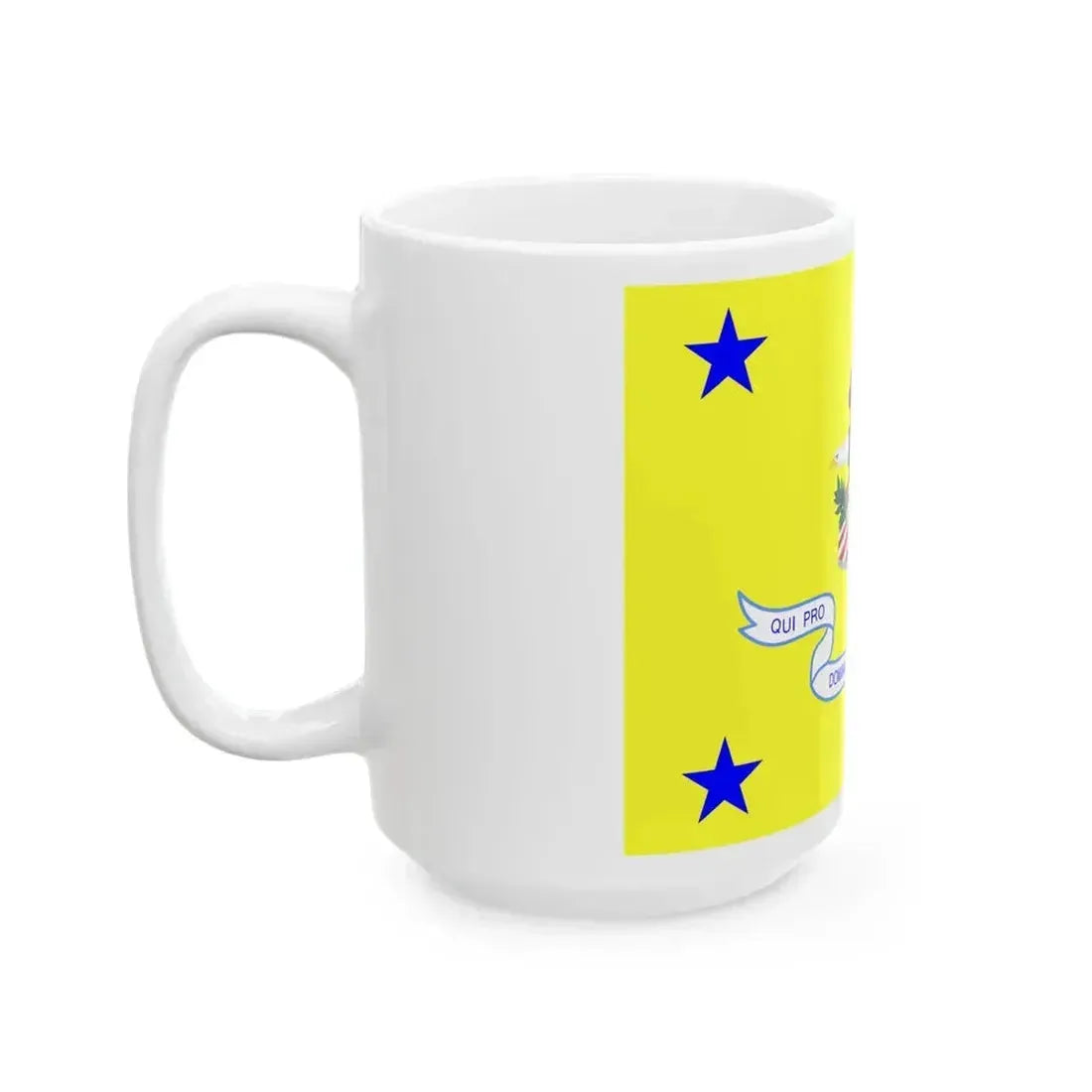 Flag of a United States Assistant Attorney General (United States) White Coffee Mug - Go Mug Yourself