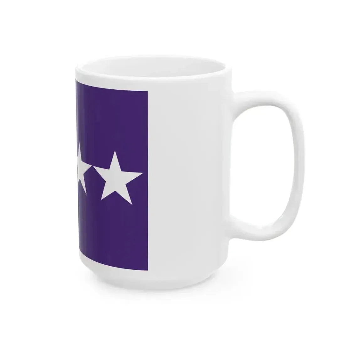 Flag of a United States Chaplain general (United States) White Coffee Mug - Go Mug Yourself