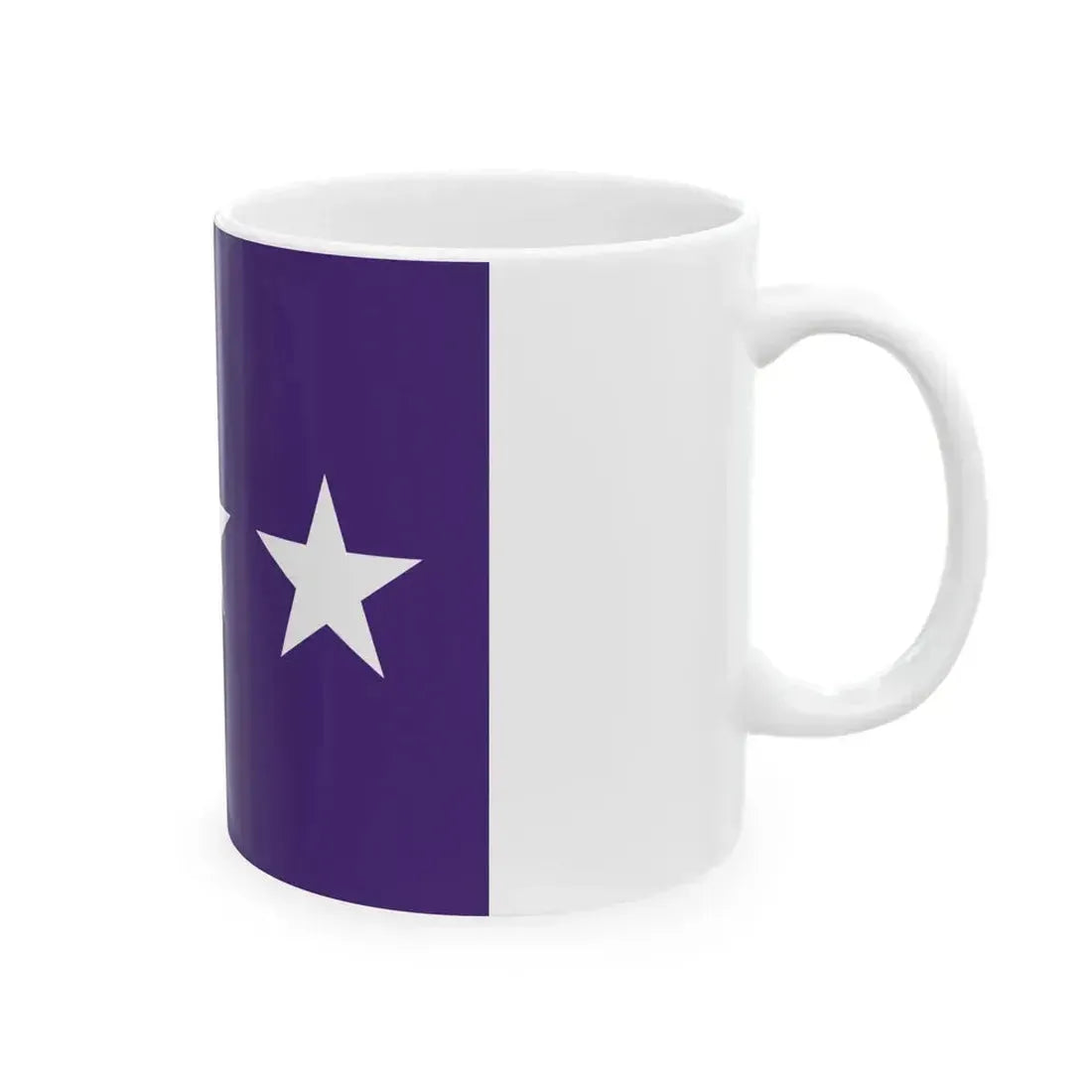 Flag of a United States Chaplain lieutenant general (United States) White Coffee Mug - Go Mug Yourself