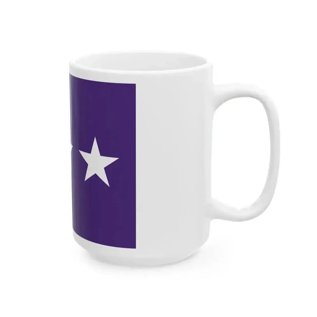 Flag of a United States Chaplain lieutenant general (United States) White Coffee Mug - Go Mug Yourself