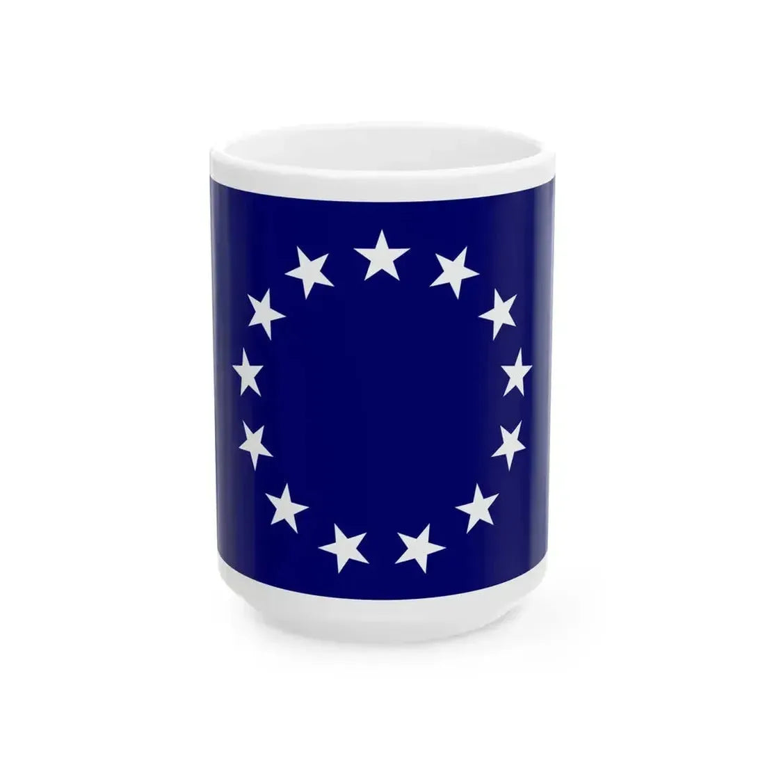 Flag of a United States Foreign Service Officer (United States) White Coffee Mug 15oz - Go Mug Yourself
