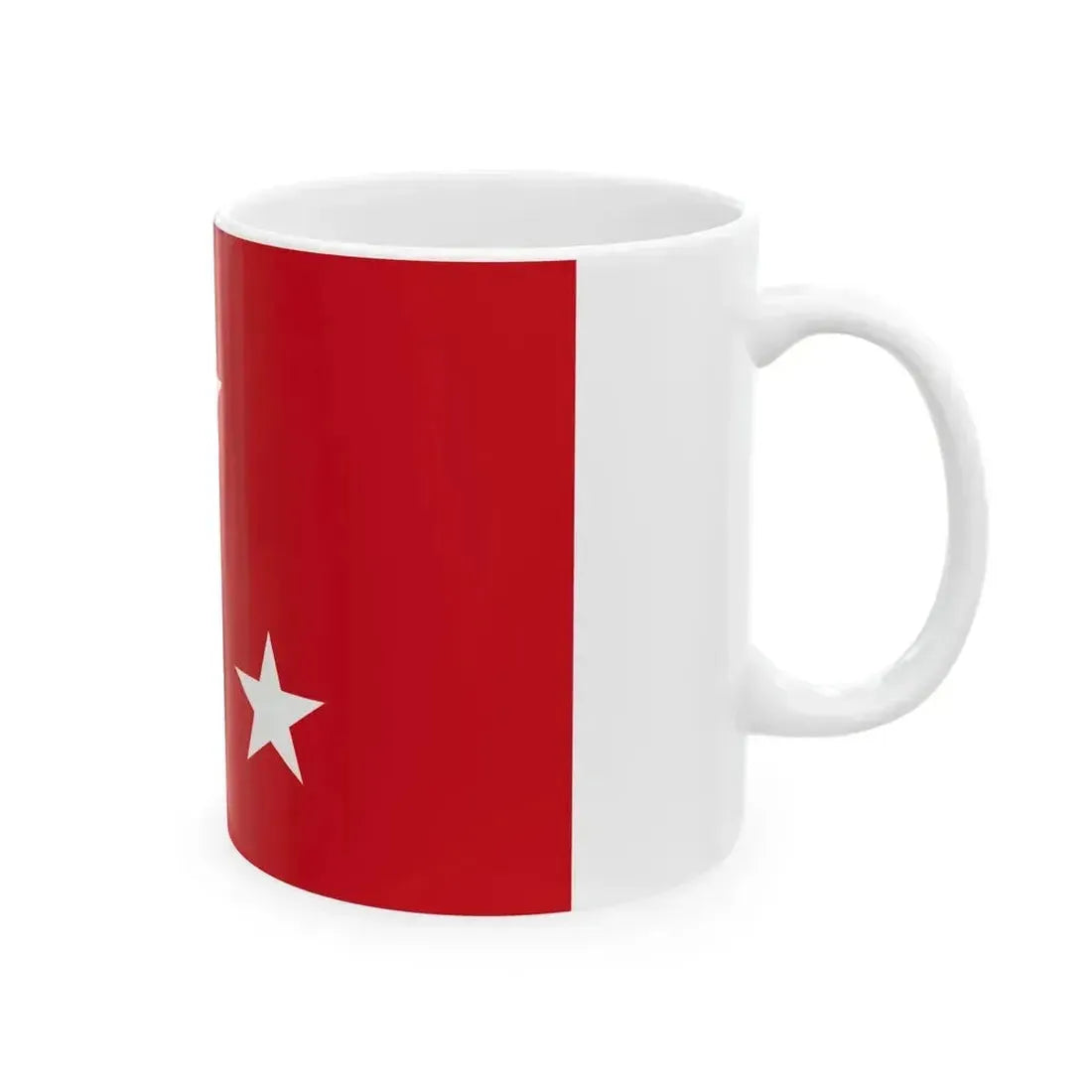 Flag of a United States Marine Corps lieutenant general (United States) White Coffee Mug - Go Mug Yourself