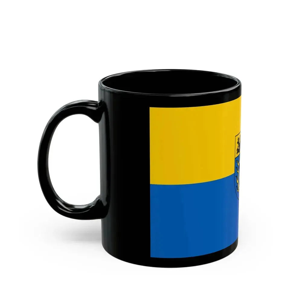 Flag of Aachen Germany - Black Coffee Mug - Go Mug Yourself