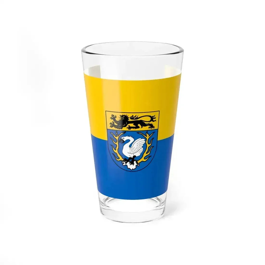 Flag of Aachen Germany - Pint Glass 16oz 16oz - Go Mug Yourself