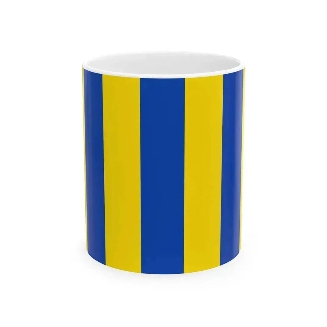 Flag of Aartselaar (Belgium) White Coffee Mug 11oz - Go Mug Yourself