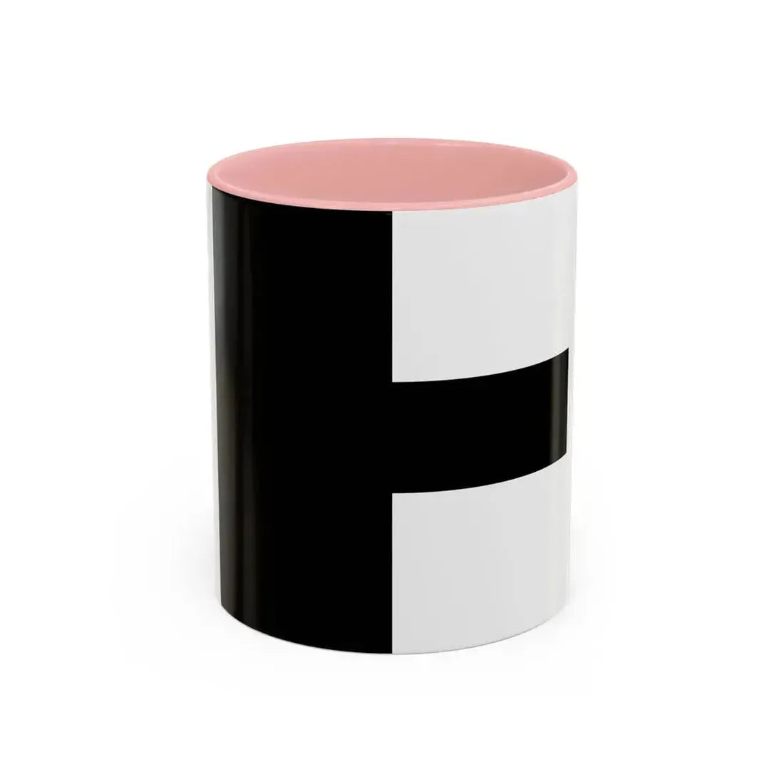 Flag of Aarwangen Switzerland - Accent Coffee Mug 11oz Pink - Go Mug Yourself
