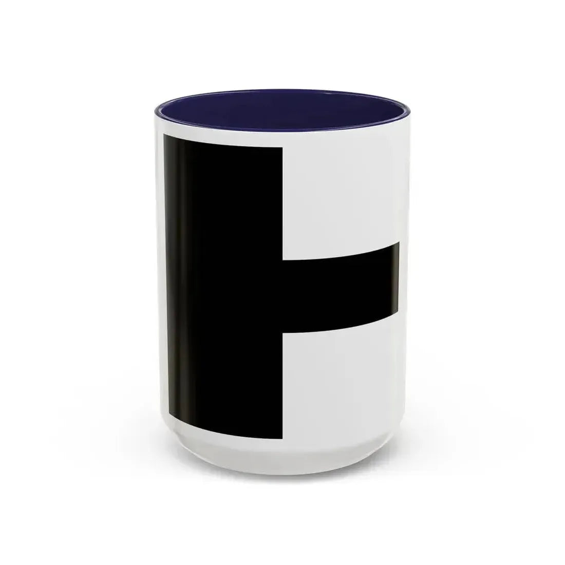 Flag of Aarwangen Switzerland - Accent Coffee Mug 15oz Navy - Go Mug Yourself