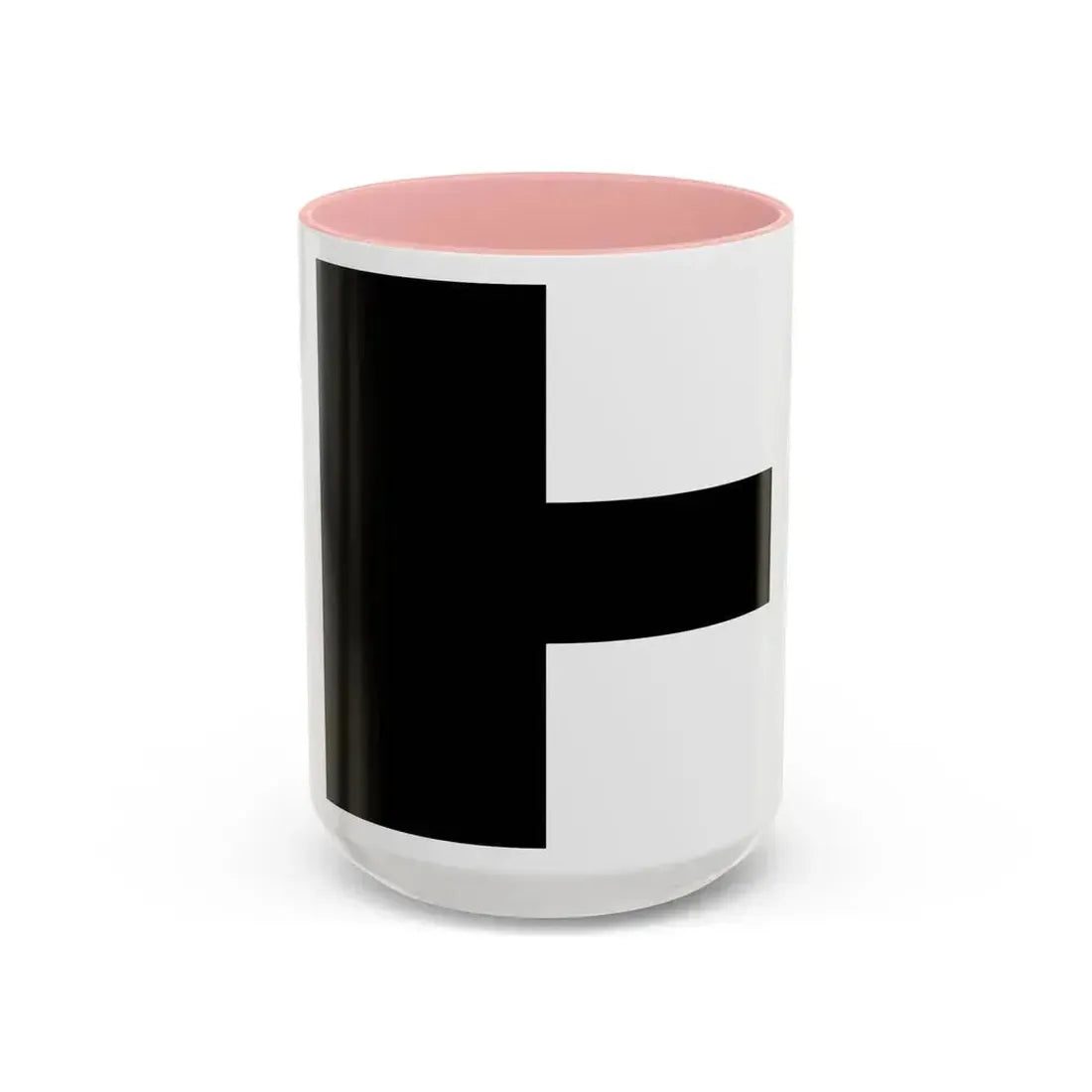 Flag of Aarwangen Switzerland - Accent Coffee Mug 15oz Pink - Go Mug Yourself
