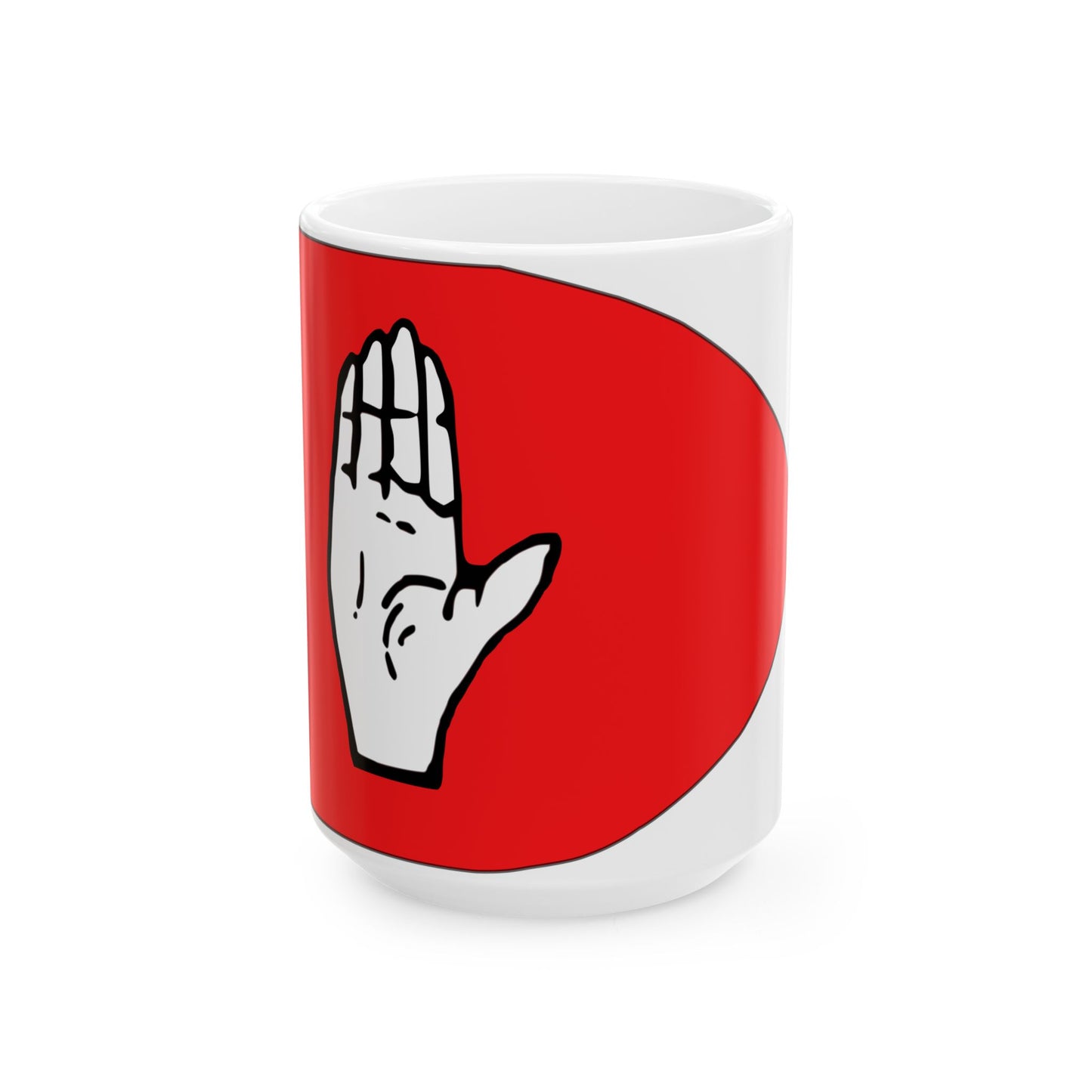 Flag of Abasgeti (Georgia) White Coffee Mug-15oz-Go Mug Yourself