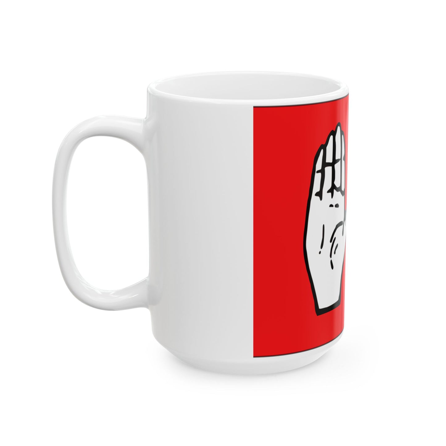 Flag of Abasgeti (Georgia) White Coffee Mug-Go Mug Yourself
