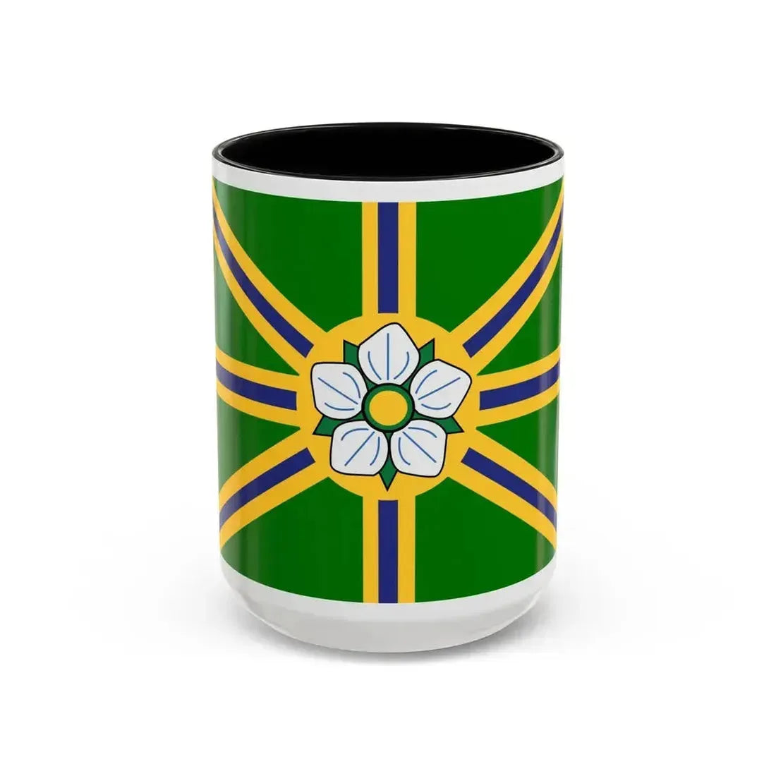 Flag of Abbotsford BC Canada - Accent Coffee Mug 15oz Black - Go Mug Yourself