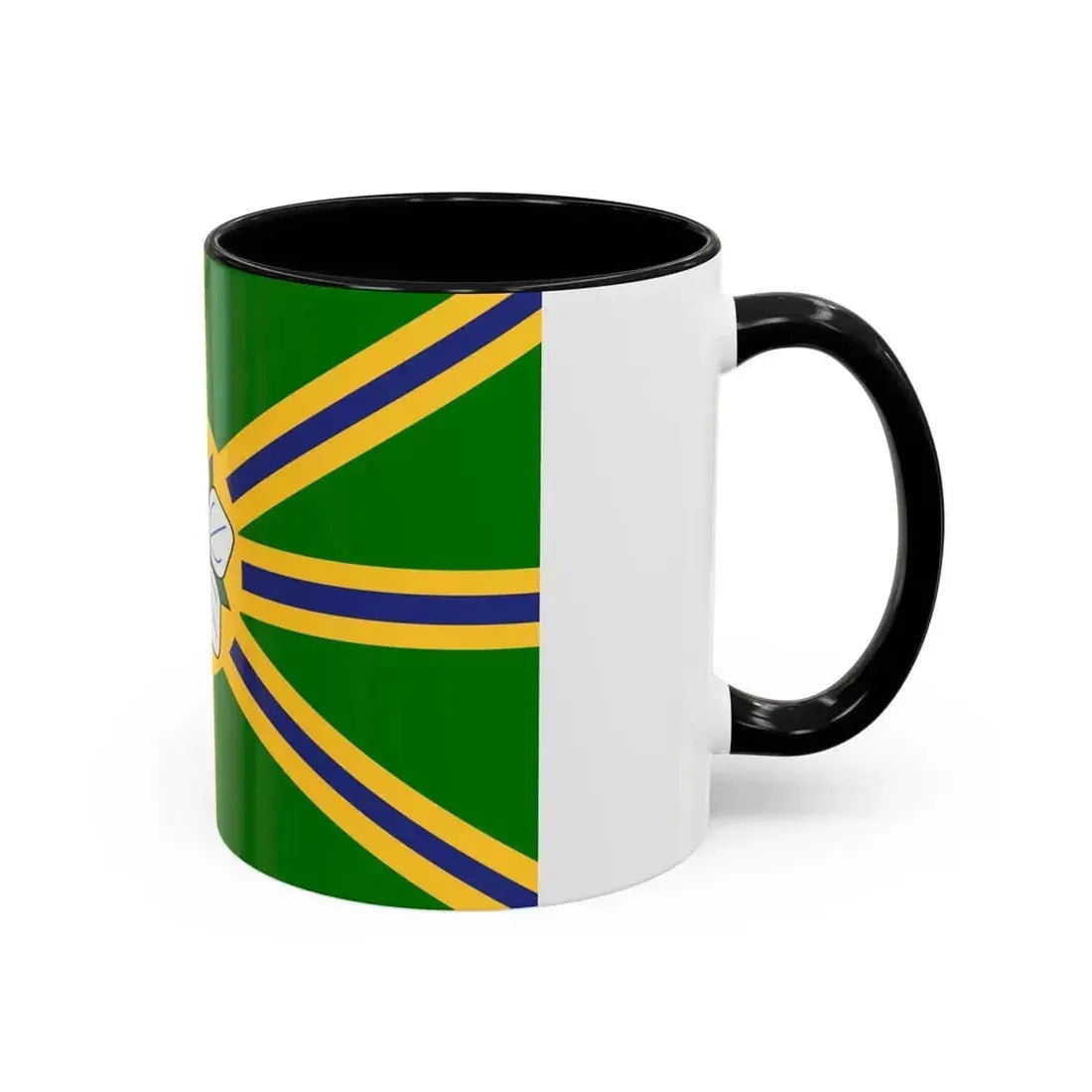 Flag of Abbotsford BC Canada - Accent Coffee Mug - Go Mug Yourself