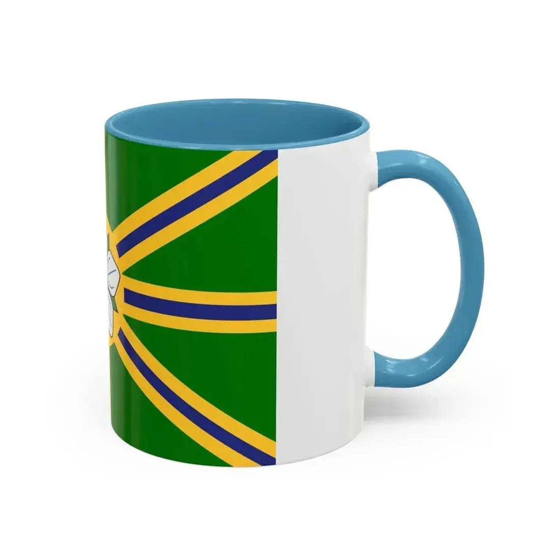 Flag of Abbotsford BC Canada - Accent Coffee Mug - Go Mug Yourself
