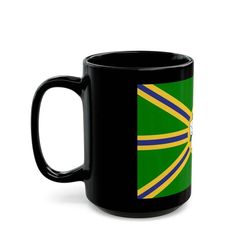 Flag of Abbotsford BC Canada - Black Coffee Mug - Go Mug Yourself