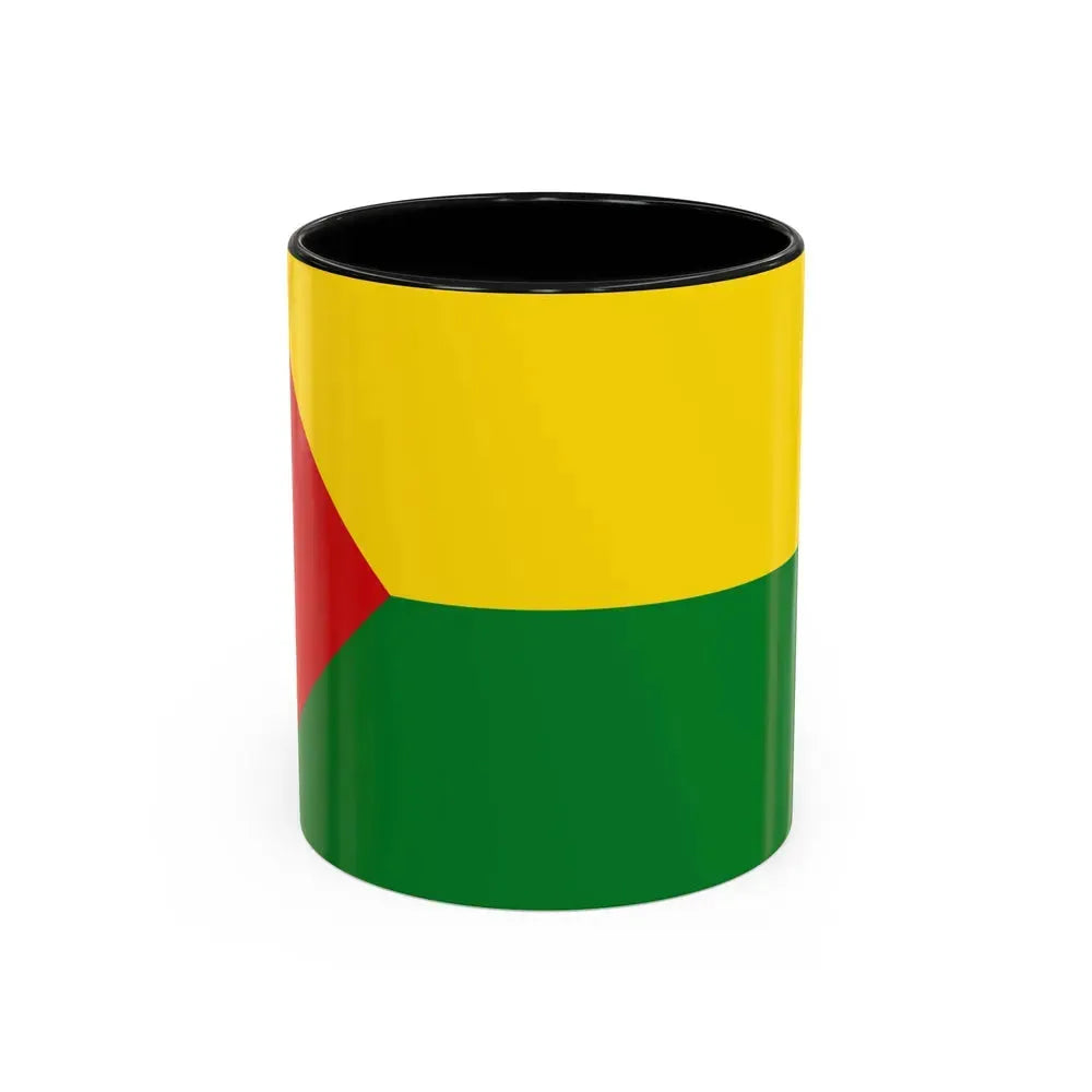 Flag of Abejorral Colombia - Accent Coffee Mug 11oz Black - Go Mug Yourself