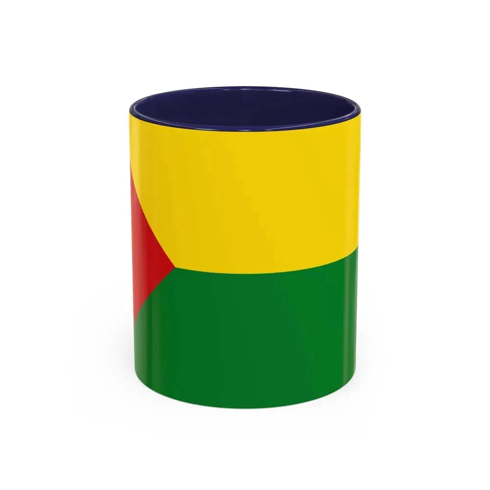 Flag of Abejorral Colombia - Accent Coffee Mug 11oz Navy - Go Mug Yourself
