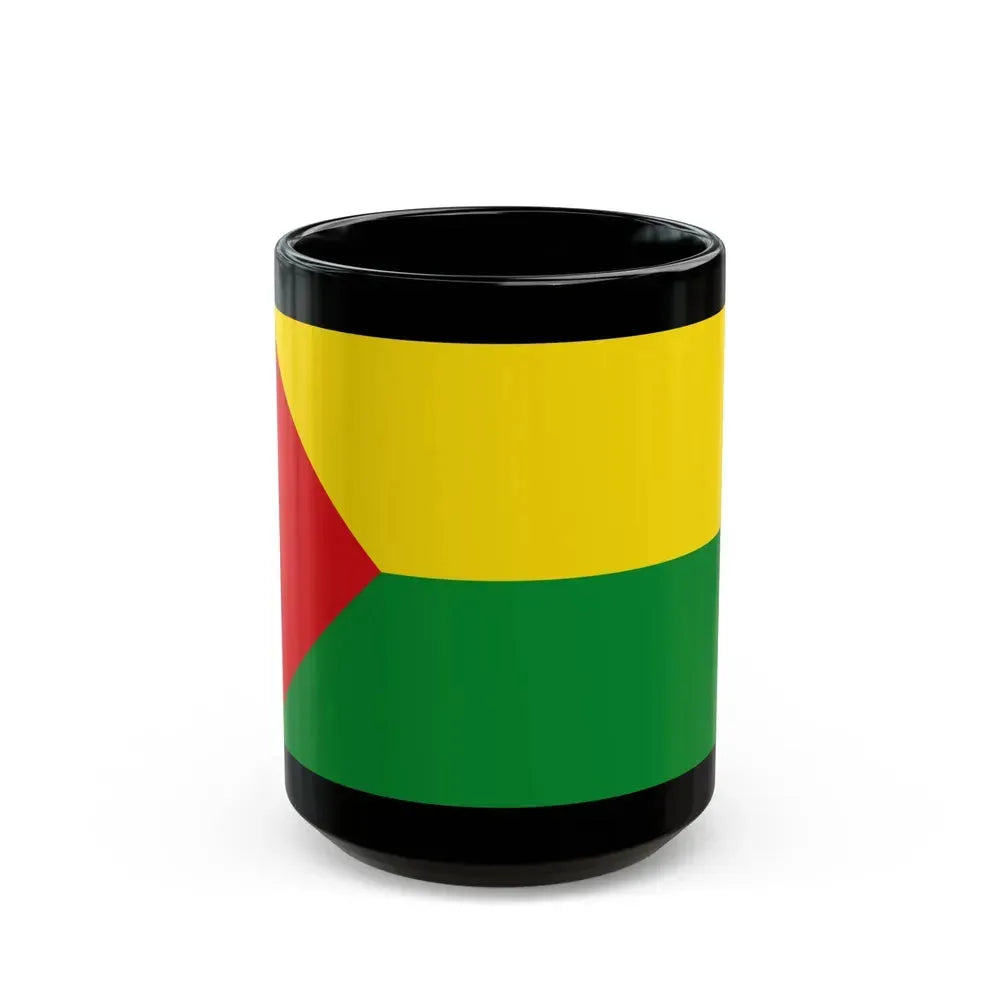 Flag of Abejorral Colombia - Black Coffee Mug 15oz - Go Mug Yourself