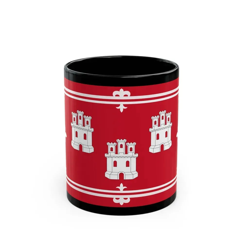 Flag of Aberdeen UK - Black Coffee Mug 11oz - Go Mug Yourself