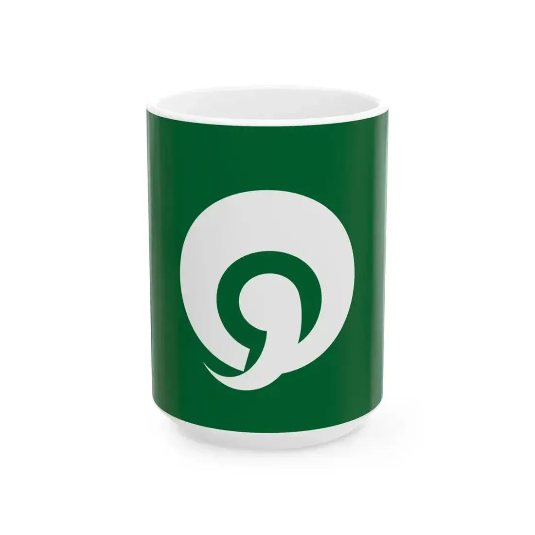 Flag of Abiko Chiba (Japan) White Coffee Mug 15oz - Go Mug Yourself