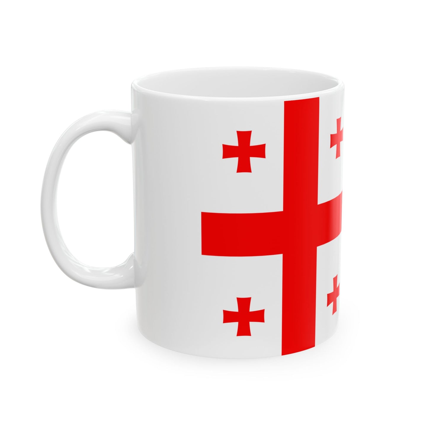 Flag of Abkhazia GE (Georgia) White Coffee Mug-Go Mug Yourself