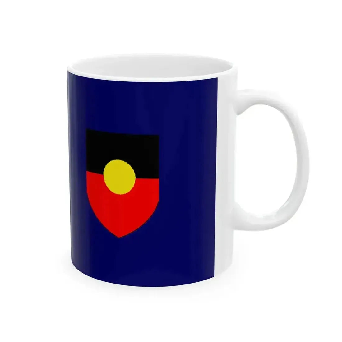 Flag of Aboriginal Dominion (Australia) White Coffee Mug - Go Mug Yourself