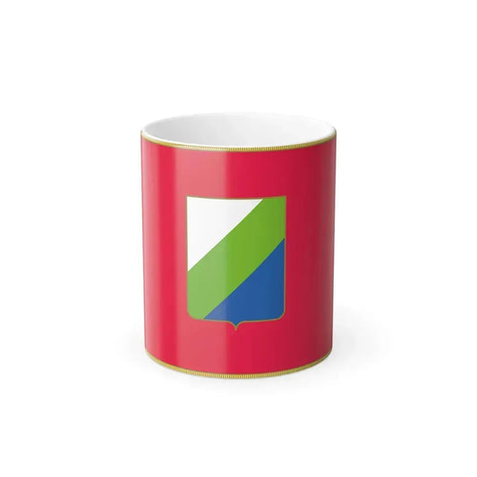 Flag of Abruzzo Italy - Color Changing Coffee Mug 11oz - Go Mug Yourself