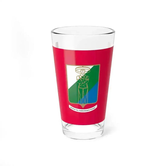 Flag of Abruzzo (Italy) Pint Glass 16oz 16oz - Go Mug Yourself