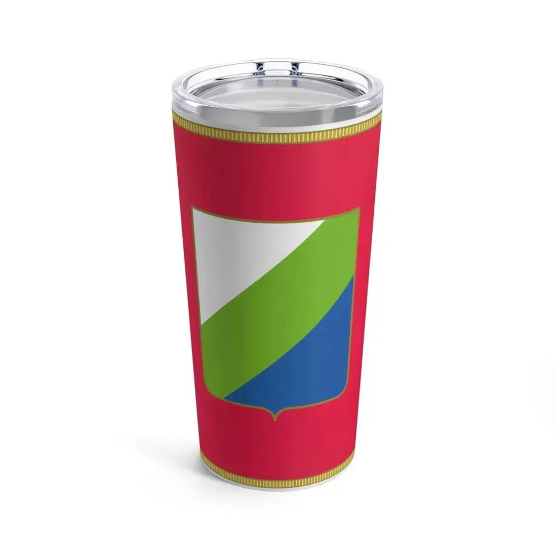 Flag of Abruzzo Italy - Tumbler 20oz 20oz - Go Mug Yourself