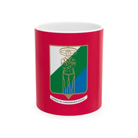 Flag of Abruzzo (Italy) White Coffee Mug 11oz - Go Mug Yourself