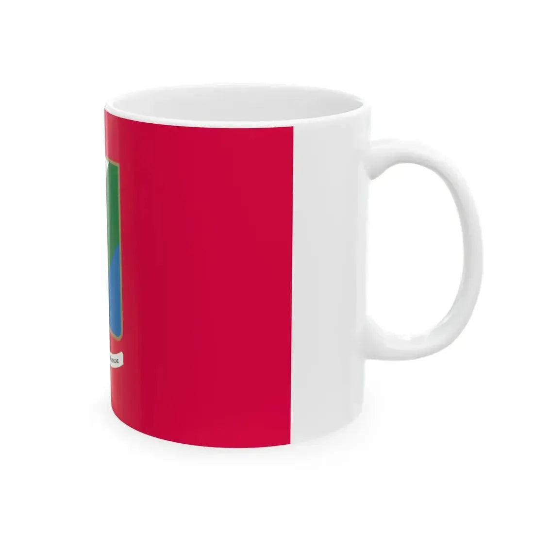 Flag of Abruzzo (Italy) White Coffee Mug - Go Mug Yourself
