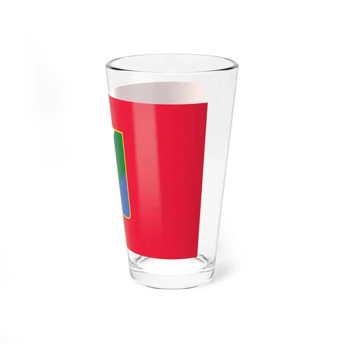 Flag of Abruzzo Region Italy (Italy) Pint Glass 16oz - Go Mug Yourself
