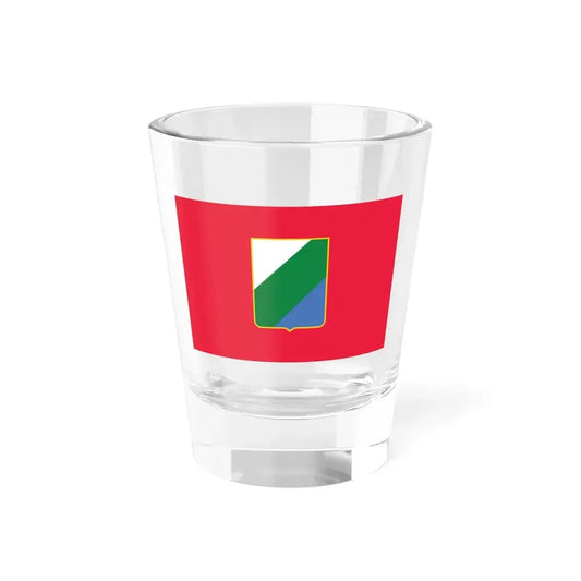 Flag of Abruzzo Region Italy (Italy) Shot Glass 1.5oz 1.5oz - Go Mug Yourself