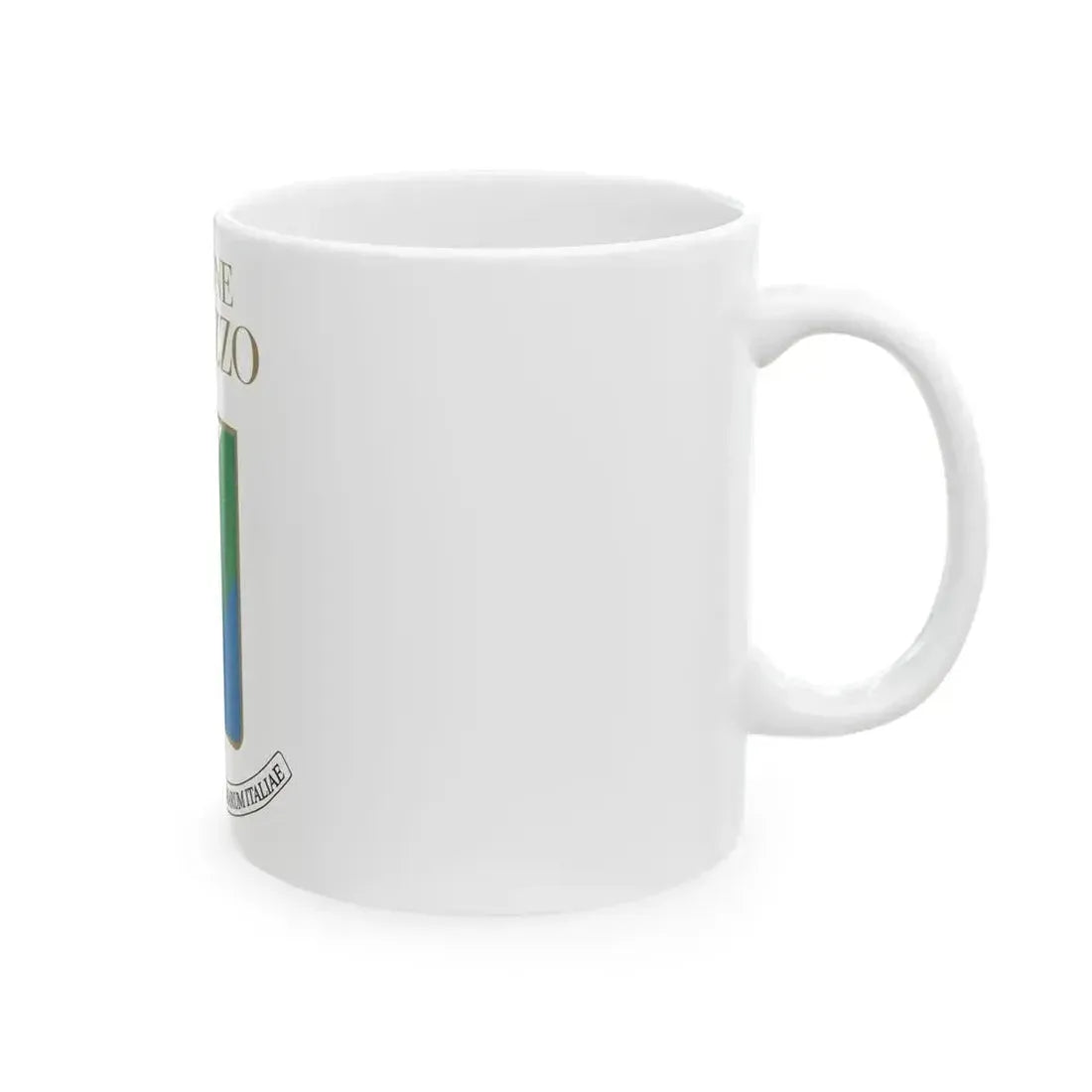 Flag of Abruzzo Variant (Italy) White Coffee Mug - Go Mug Yourself