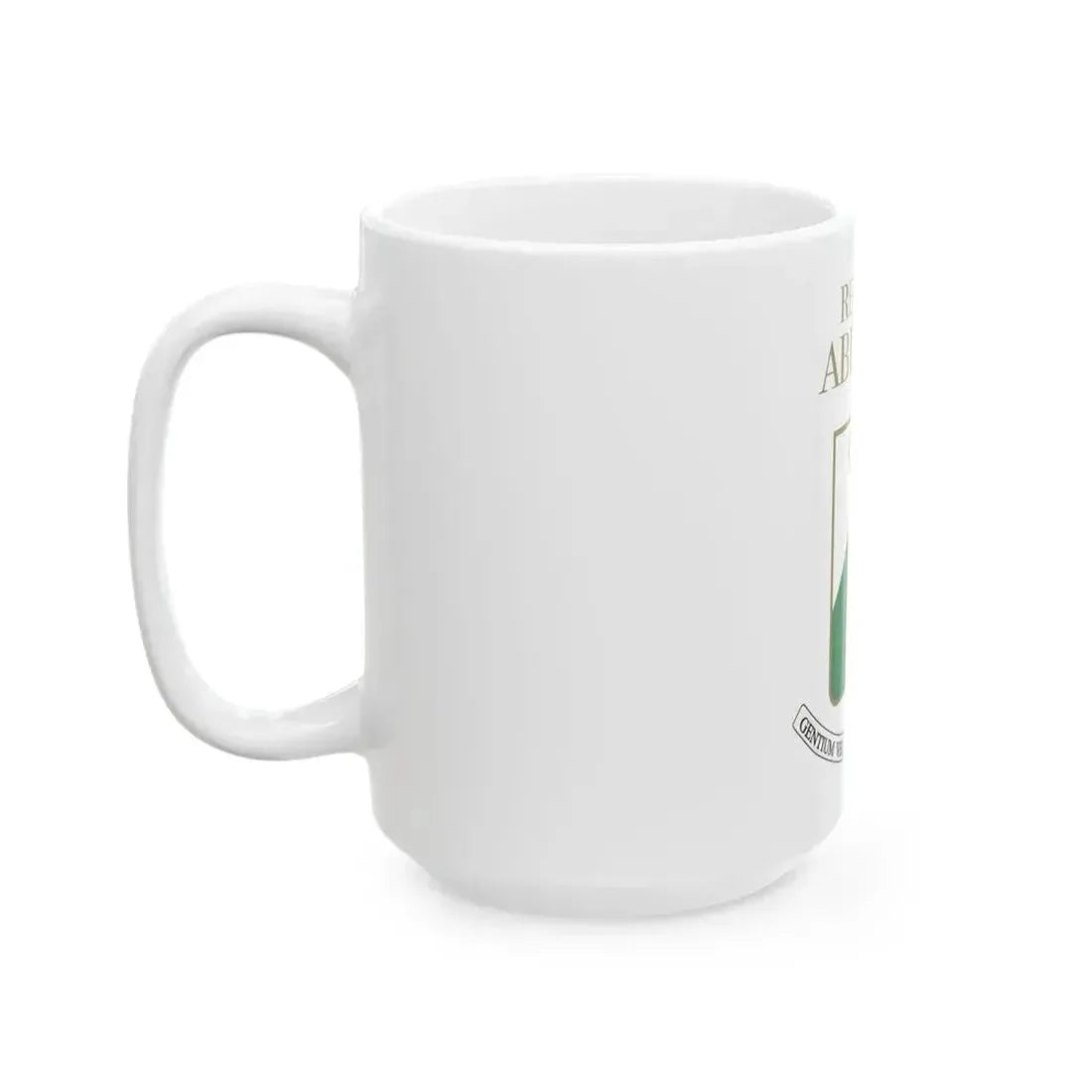 Flag of Abruzzo Variant (Italy) White Coffee Mug - Go Mug Yourself