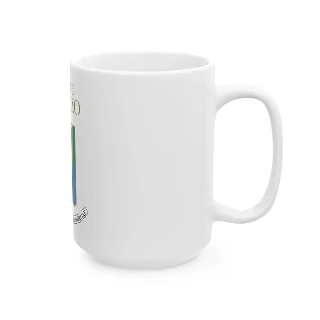 Flag of Abruzzo Variant (Italy) White Coffee Mug - Go Mug Yourself