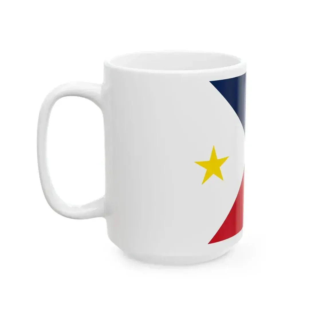 Flag of Acadiana (United States) White Coffee Mug - Go Mug Yourself