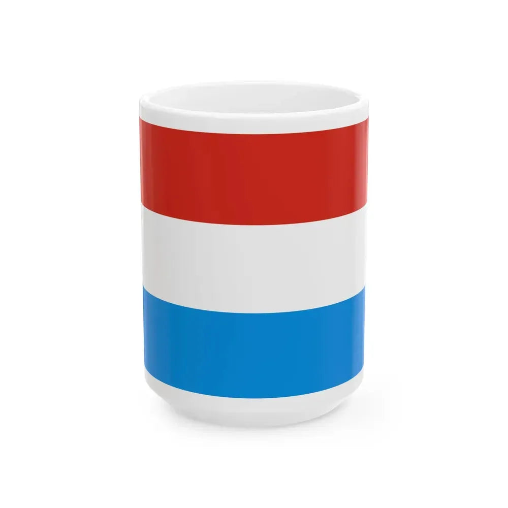 Flag of Acasio Bolivia (Bolivia) White Coffee Mug 15oz - Go Mug Yourself