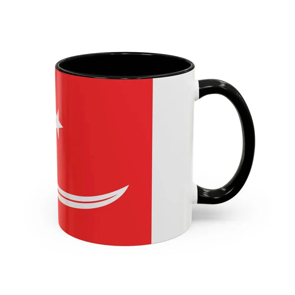 Flag of Aceh Sultanate Malaysia - Accent Coffee Mug - Go Mug Yourself