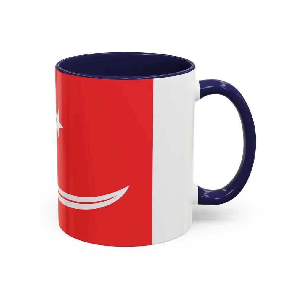 Flag of Aceh Sultanate Malaysia - Accent Coffee Mug - Go Mug Yourself