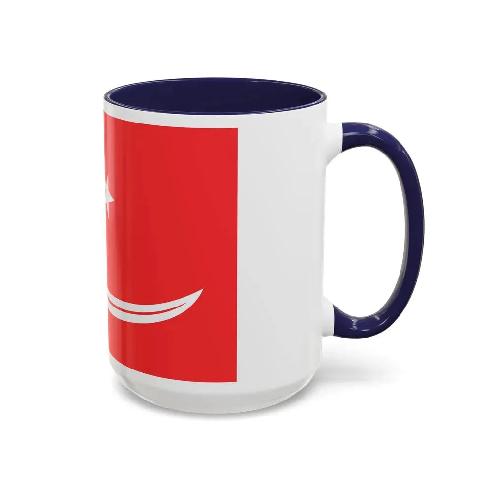 Flag of Aceh Sultanate Malaysia - Accent Coffee Mug - Go Mug Yourself