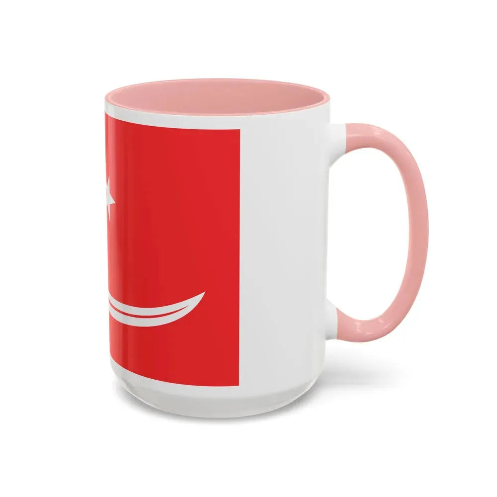 Flag of Aceh Sultanate Malaysia - Accent Coffee Mug - Go Mug Yourself