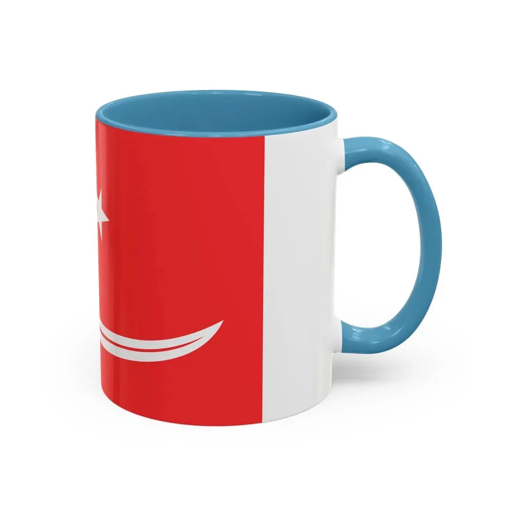 Flag of Aceh Sultanate Malaysia - Accent Coffee Mug - Go Mug Yourself