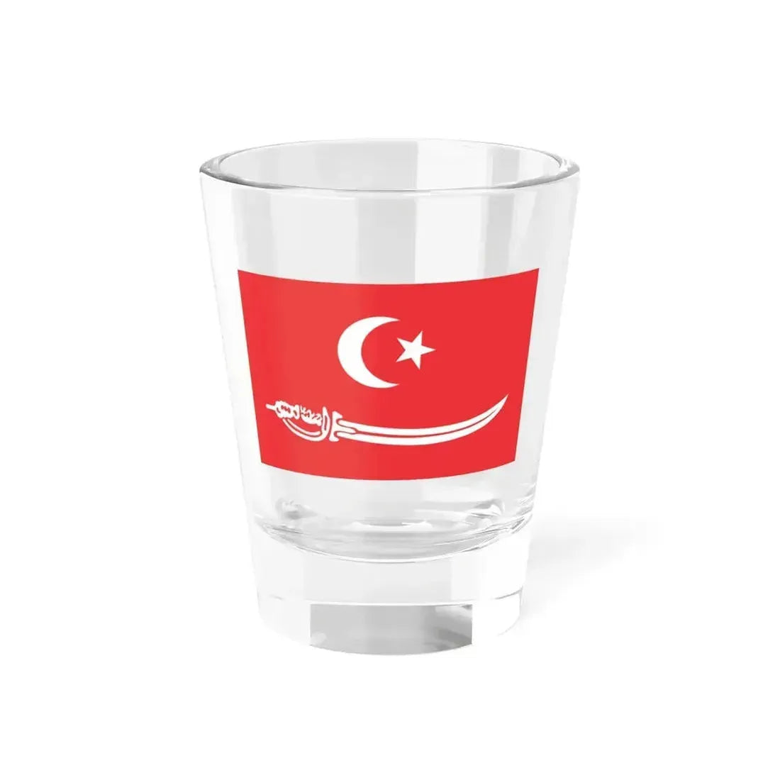 Flag of Aceh Sultanate Malaysia - Shot Glass 1.5oz 1.5oz - Go Mug Yourself