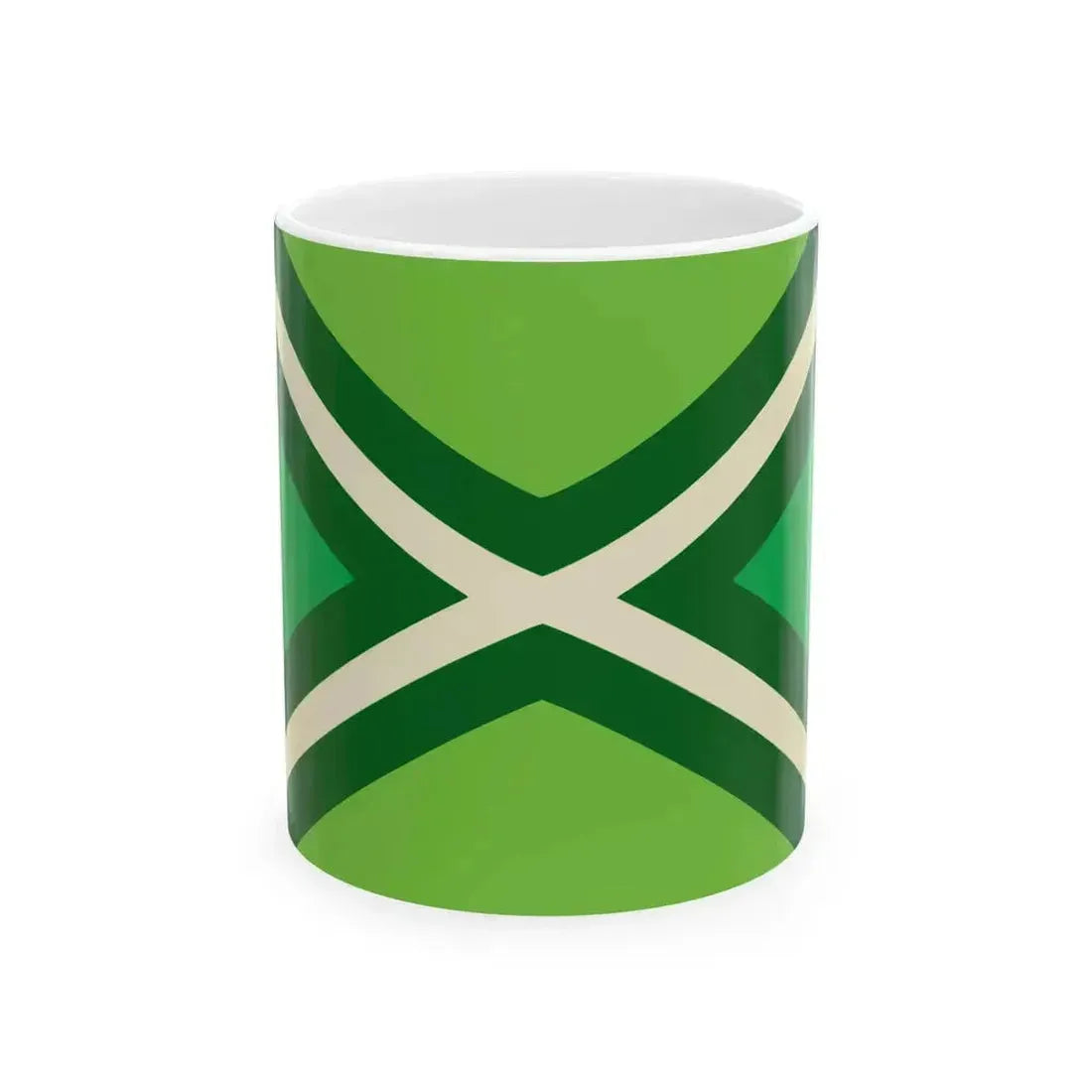 Flag of Achterhoek (Netherlands) White Coffee Mug 11oz - Go Mug Yourself