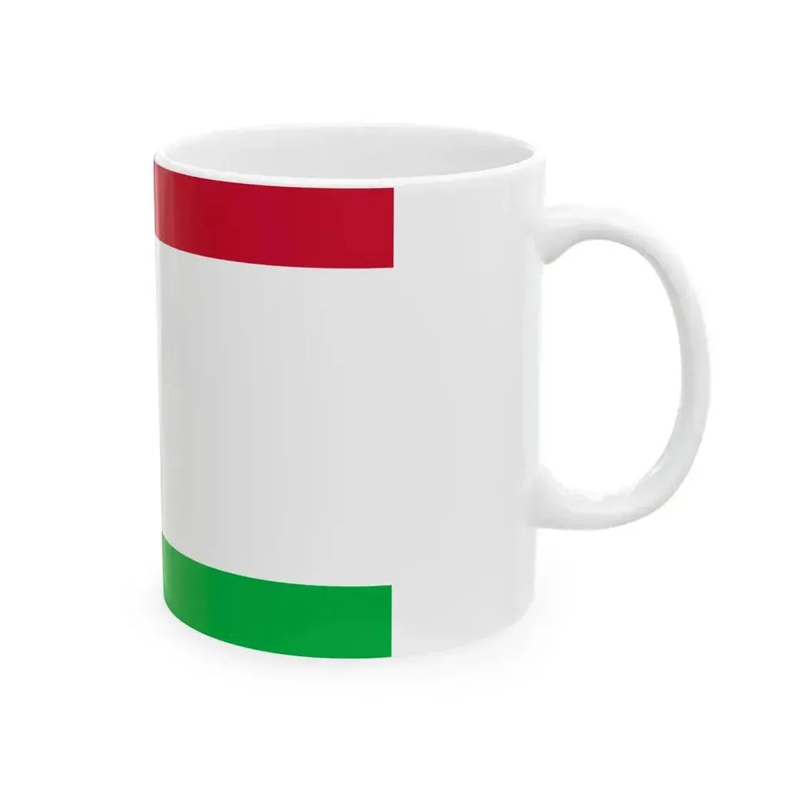 Flag of Achtkarspelen (Netherlands) White Coffee Mug - Go Mug Yourself