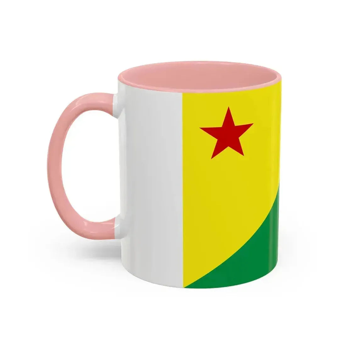Flag of Acre Brazil - Accent Coffee Mug - Go Mug Yourself