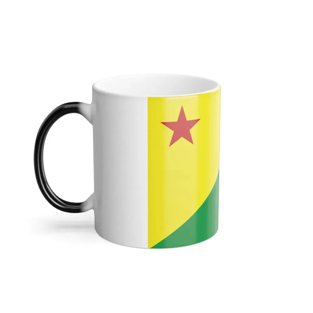 Flag of Acre Brazil - Color Changing Coffee Mug - Go Mug Yourself