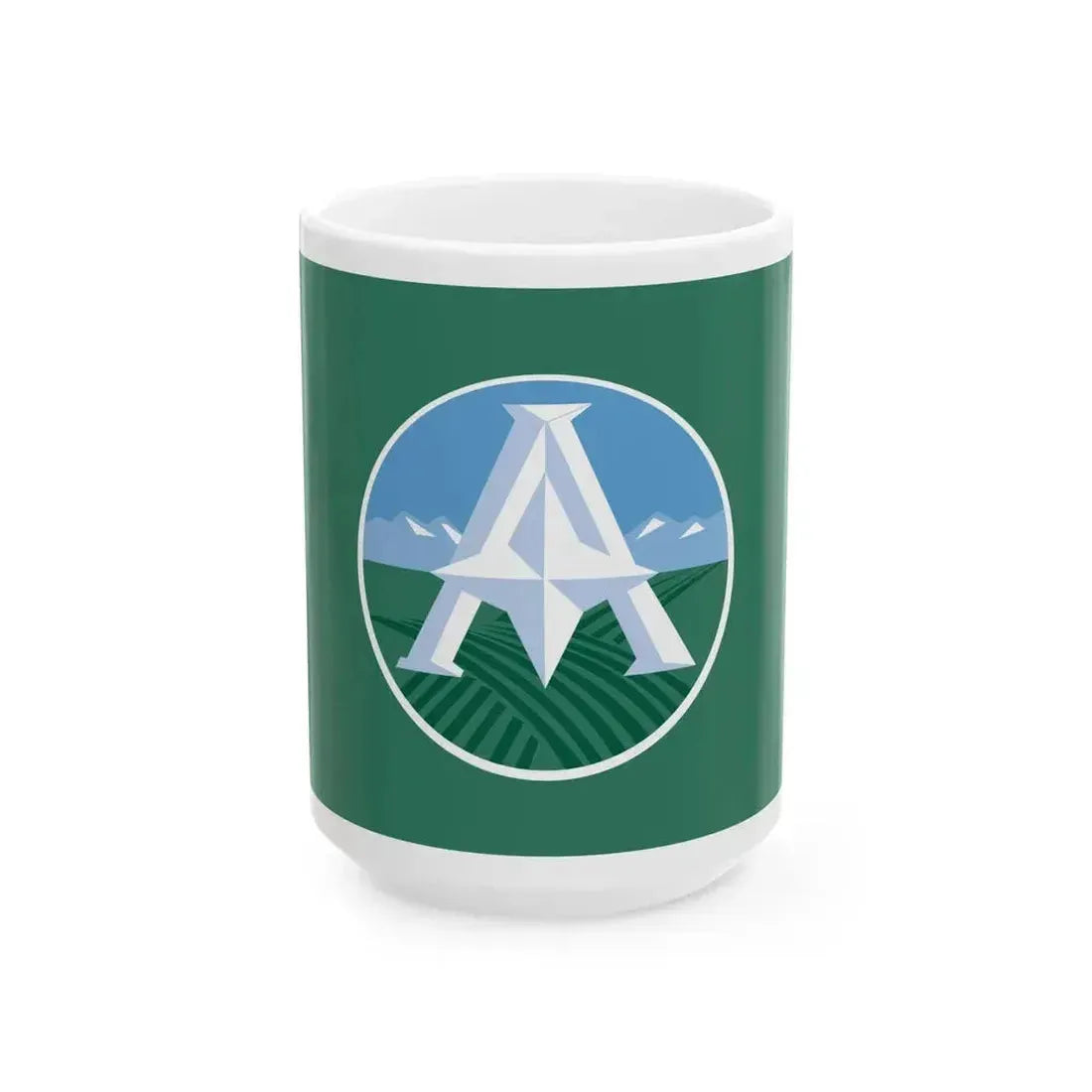 Flag of Adams County Colorado (United States) White Coffee Mug 15oz - Go Mug Yourself
