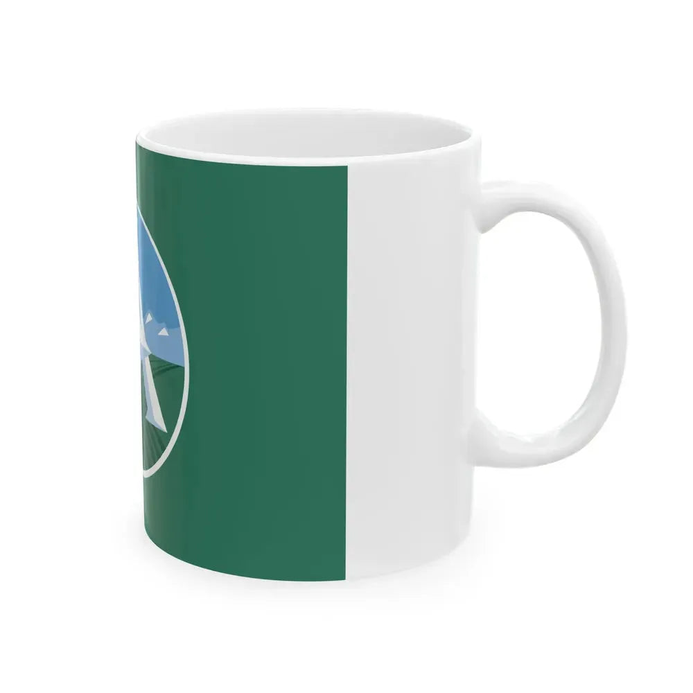 Flag of Adams County Colorado (United States) White Coffee Mug - Go Mug Yourself