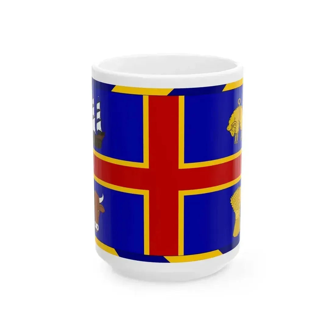 Flag of Adelaide (Australia) White Coffee Mug 15oz - Go Mug Yourself